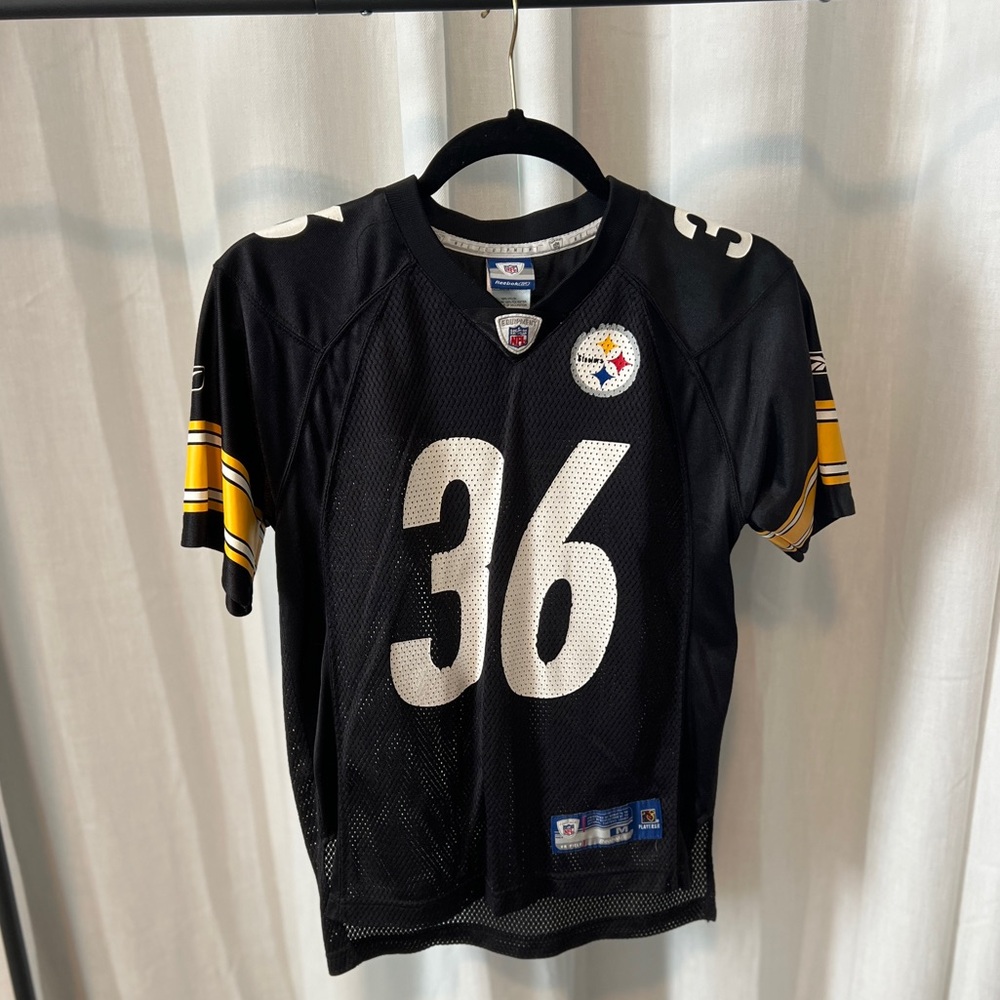 Black Steelers Jerome Bettis Jersey, kids M